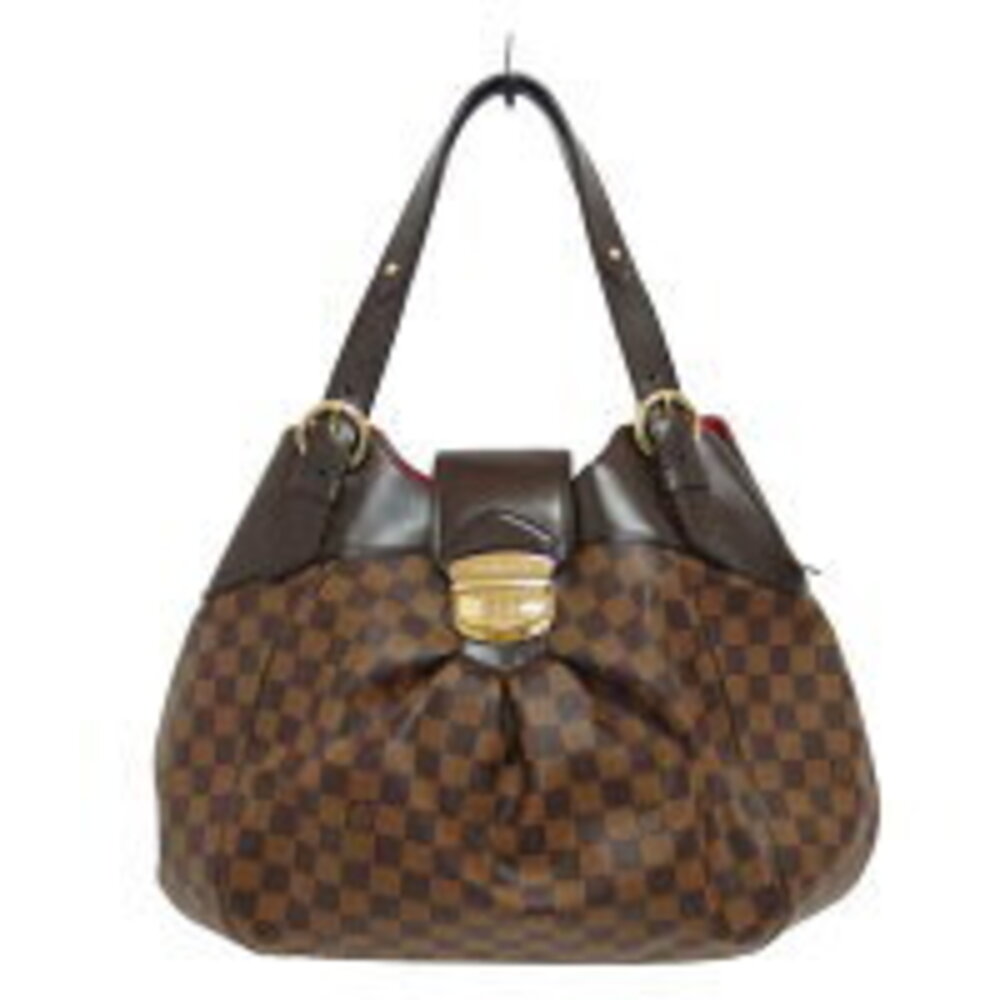Louis Vuitton Sistine Damier Ebene Brown Leather